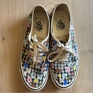 Vans Sandy Liang 44 DX Gingham Floral Sneakers